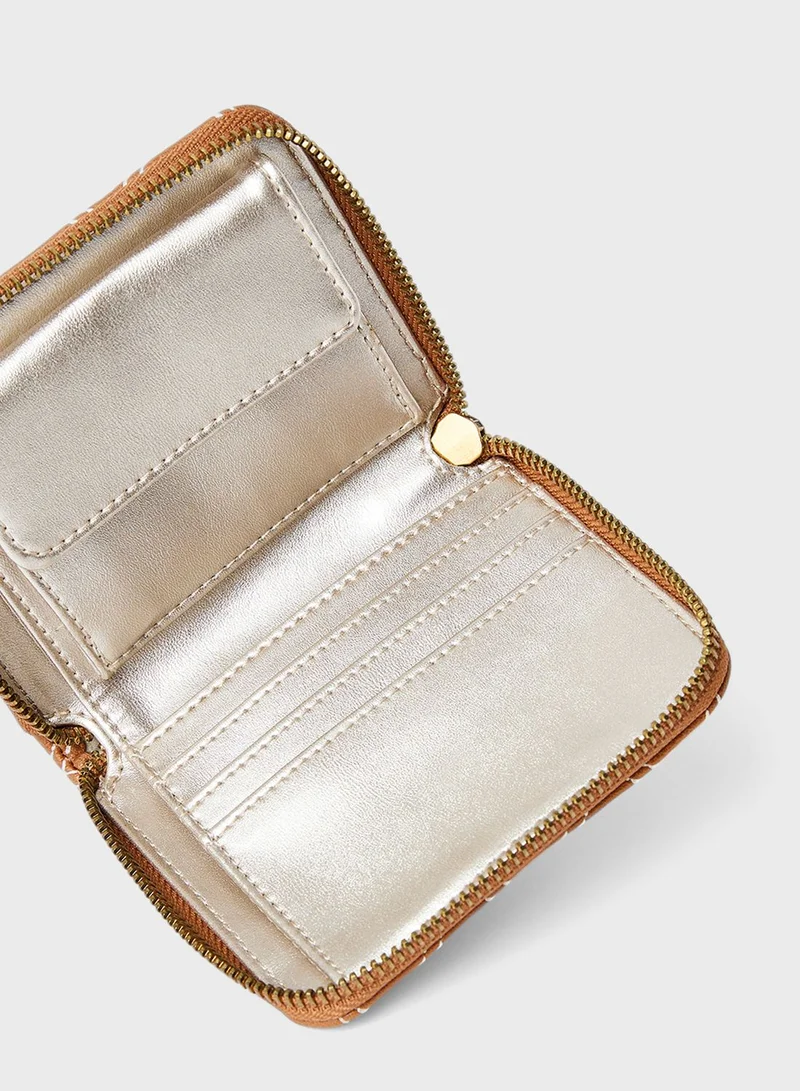 GUESS Cessily Small Zip Around Wallet