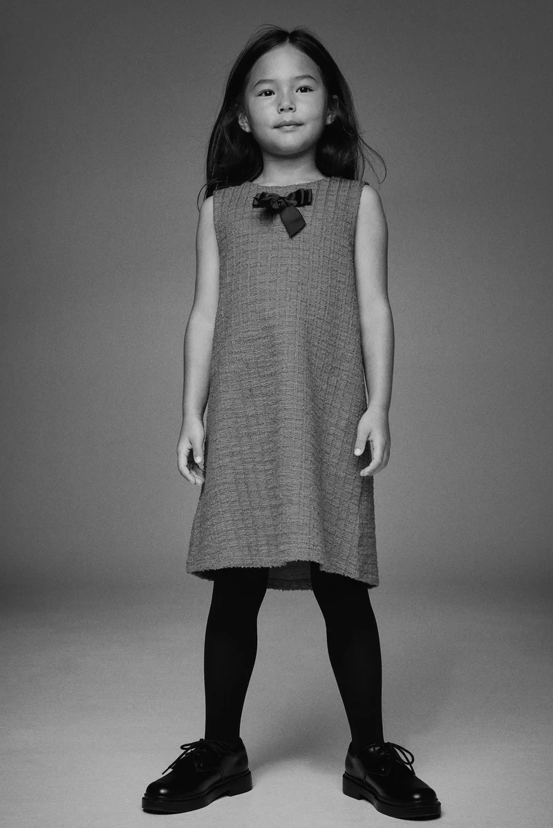 H&M Bouclé-jersey dress