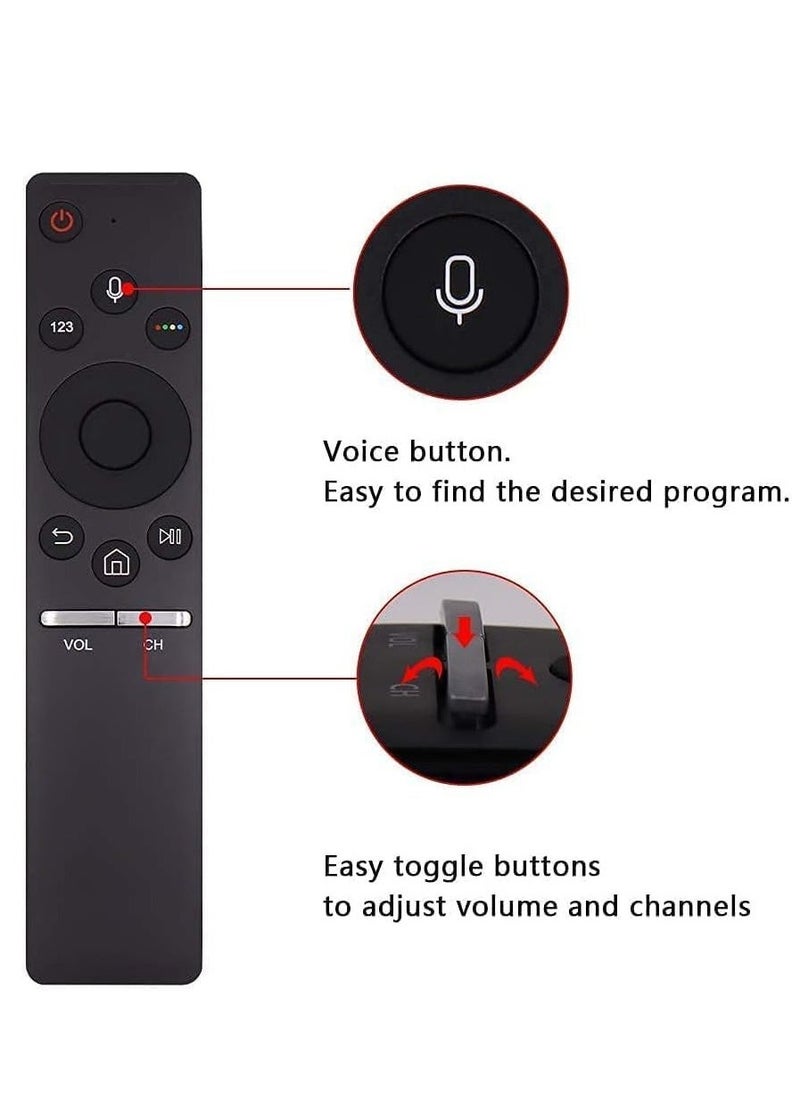 BGM - ELTERAZONE BN59-01265A BN59-01266A BN59-01298A BN59-01298D RMCSPM1AP1 Voice Remote Control for Samsung Smart - Image 1