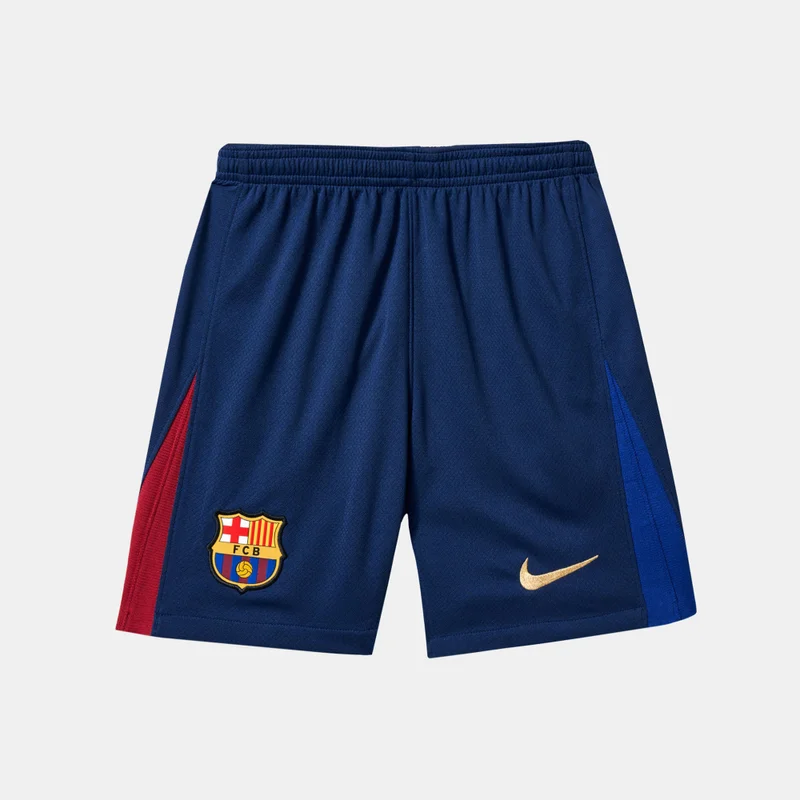 Nike Kids' FC Barcelona 24/25 Home Replica Football Shorts