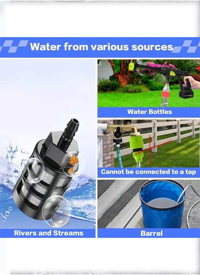 MDHL - Handheld Portable Cordless High Pressure Electric Cleaning Machine 6 in 1 Nozzle Multi Scenario Use - Image 1