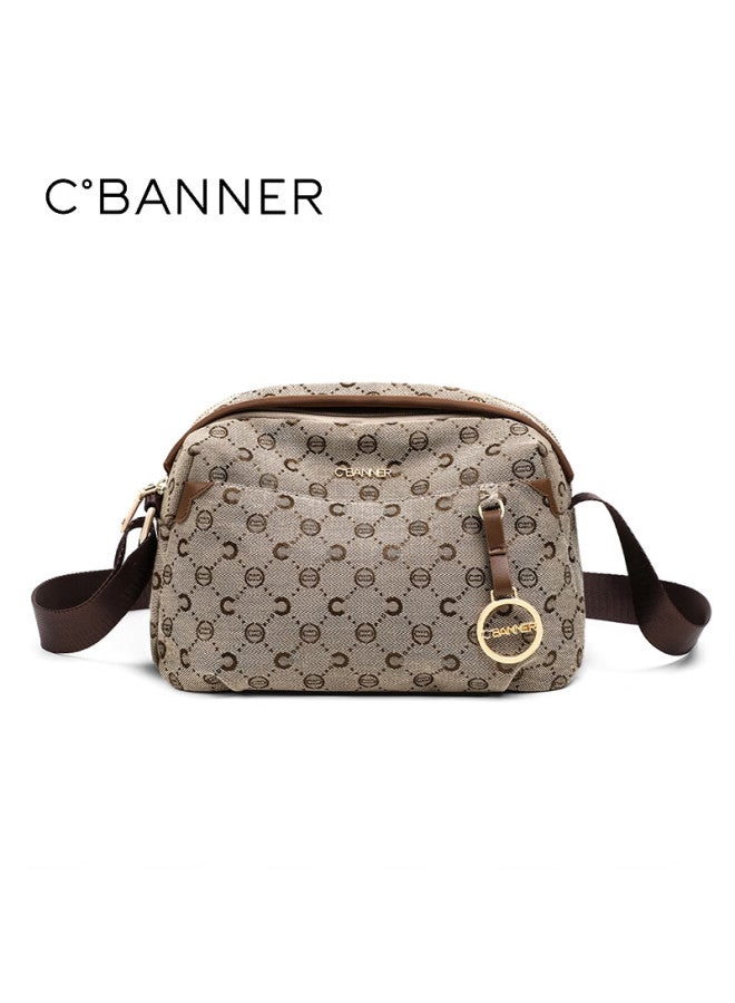 C.banner Women's Crossbody Bag Printed Large Capacity Lightweight Fashionable Shoulder Bag Birthday Gift Premium Feel For Girlfriend Wife - Image 4