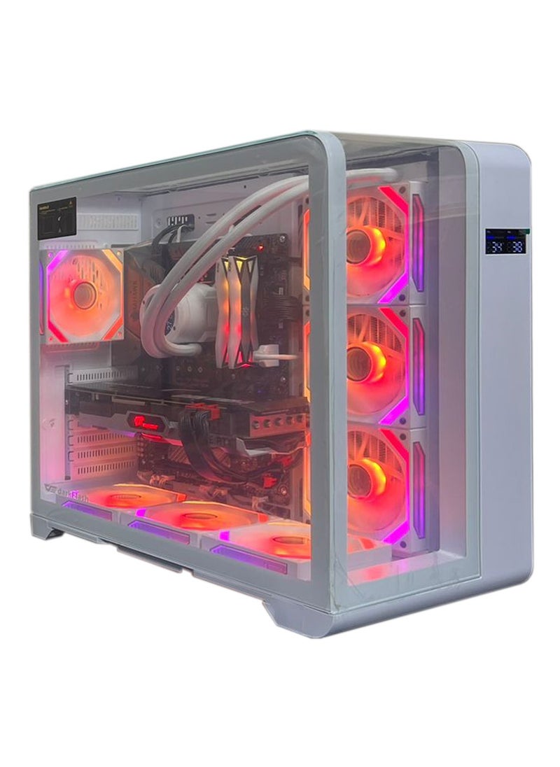 Generic Gaming Pc i7-9700K Generation With RTX 3070, MAG Z390 TOMAHAWK Mother Board, 32 GB RAM DDR4 RGB, 500 SSD, 2TB HDD, Thermaltake TH360 V2 Ultra LCD Display Liquid Cooler, Thermaltake 750W Psu  - Image 1