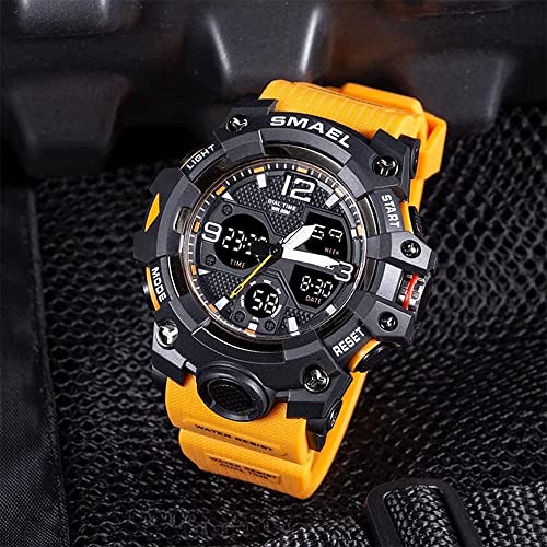 Gosasa Men's Watches Multi Function Military S-Shock Sports Watch LED Digital Waterproof Alarm Watches - Image 2