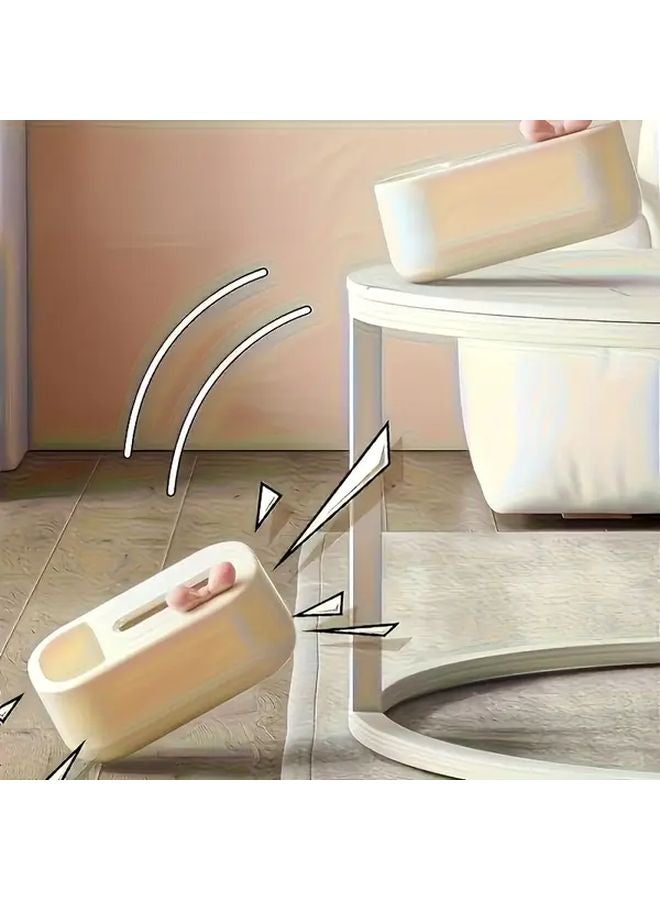 Elegant Beige Tissue Box Holder With Bow Modern Home Decor Storage Organizer - Image 5