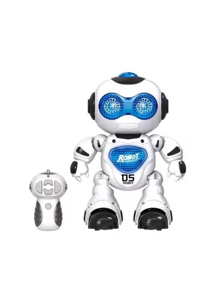 Class Walking Dancing Robot Toys for Kids, RC Robot Toy with LED Lights & Music, Smart Interactive Electronic Robot Toy