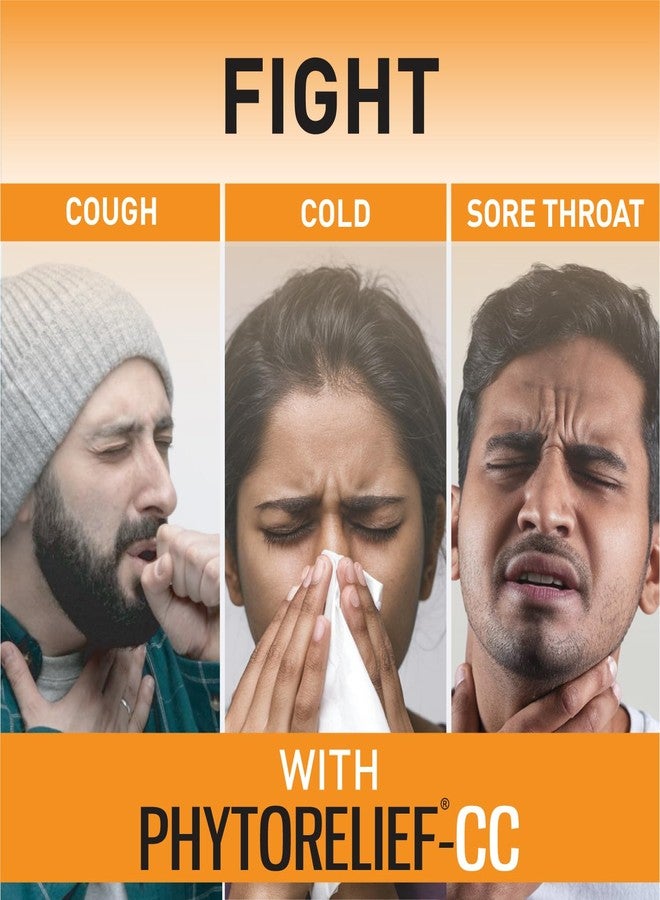 PhytoRelief-CC PhytoRelief CC® -5X Natural Support | Quick Relief from Sore & Scratchy Throat | Seasonal Cold & Cough | Clinically tested & Patented| Sugar-Free Pastilles -Pack of 1 (10 Pastilles) - Image 5