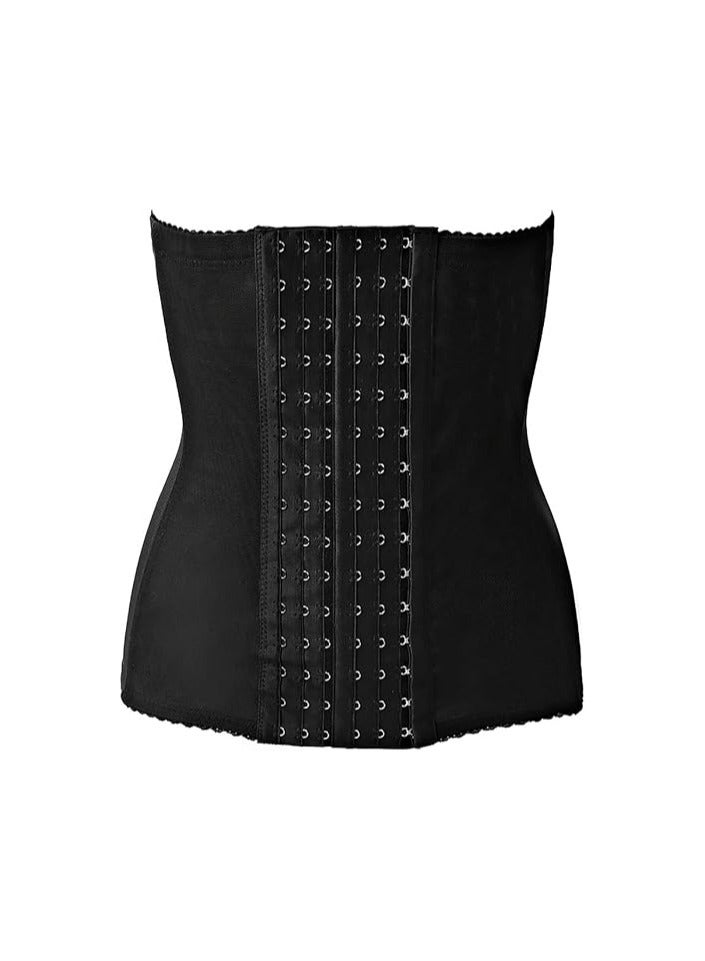 Cure Unbelievable Black Hooks 7 Bones Girdle Corset Body Shaper and Waist Trainer Belt Shapewear, Cincher for Fitness Ultra-slim Girdle Corset for Tummy control - Image 3