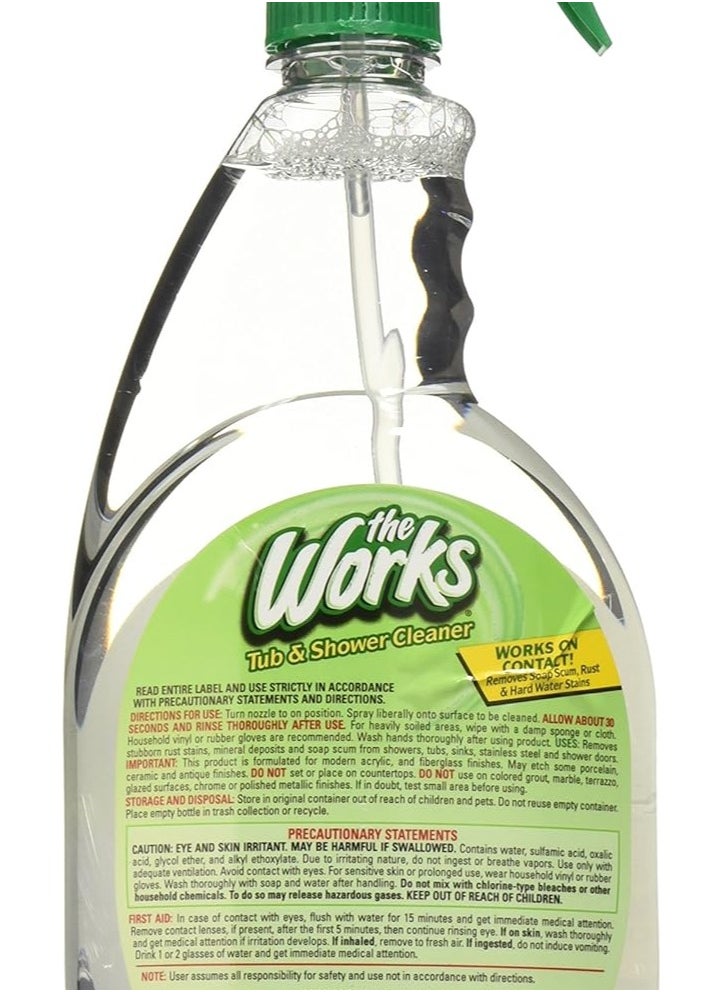 WORKS The Works Tub & Shower Cleaner 32 fl. oz  - Image 2