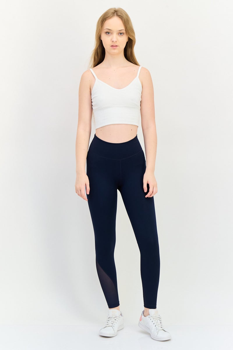Nike Women Tight Fit Training Tights, Navy - Image 4