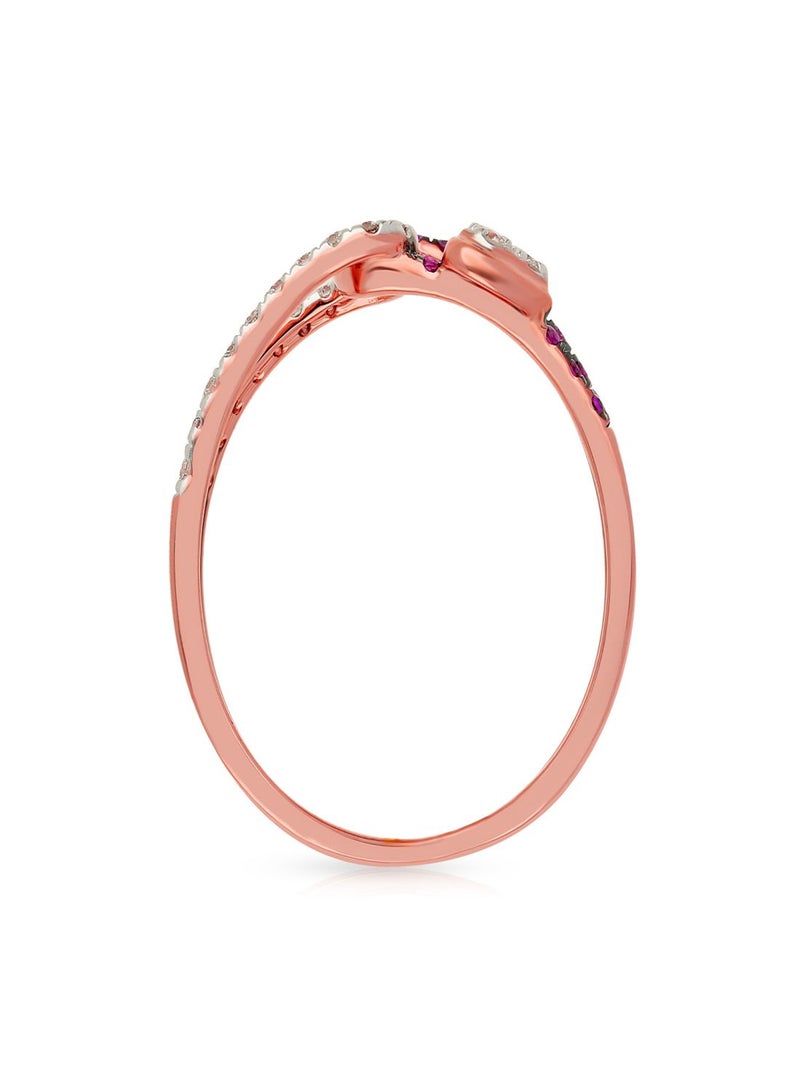 Malabar Gold and Diamonds 18 Carat 750 Purity Mine Diamond Ring MRGHTH080RN1 - Image 3