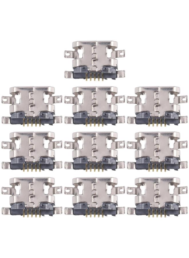 إيروريكس موصل منفذ الشحن الأصلي لهاتف Tecno Camon 15 CD7، 10 قطع - Image 1