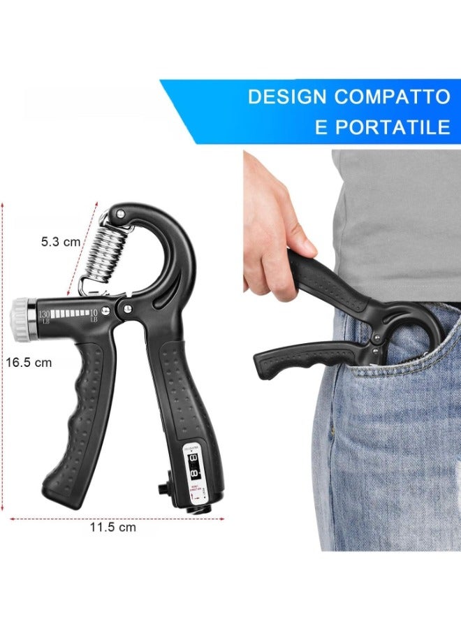 Hand Grip Strengthener, Adjustable Hand Grip Strengthener Exerciser, Strong Grip Training Handle for Wrist, Fingers, Forearm and Hands (Multicolor) - Image 5
