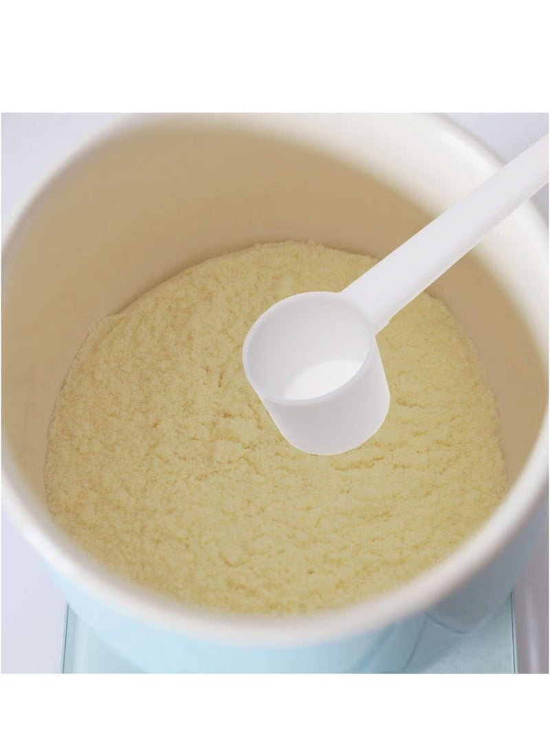 Ailily 10-Pack Food Grade Long Handle Plastic Measuring Spoons, 5g, for Coffee, Tea, Milk Powder - Image 5