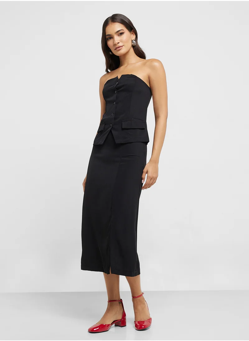 ايلا Bandeau Vest & Skirt Set