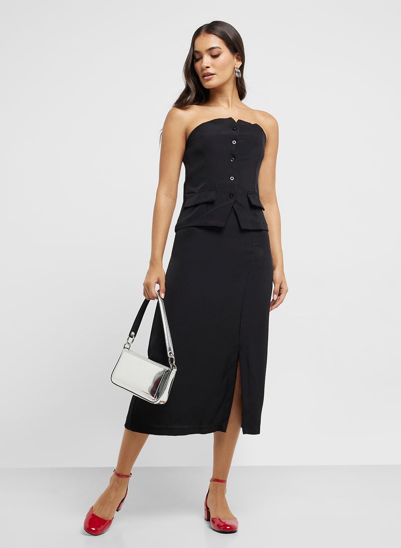 ELLA Bandeau Vest & Skirt Set  - Image 5
