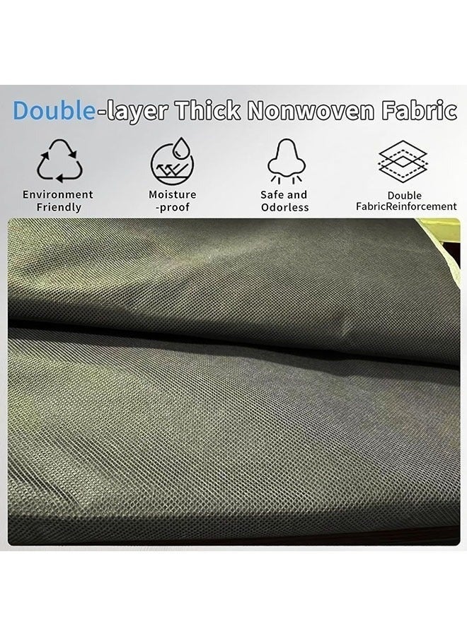 Over the Door Organizer Storage with 5 Large Capacity Pockets – 5 Shelf Hanging Organizer for Bedroom, Bathroom, Pantry, Nursery, Anti-Tilt Design, Supports Up to 44 lbs, Space-Saving Home Storage Solution, Black - Image 5