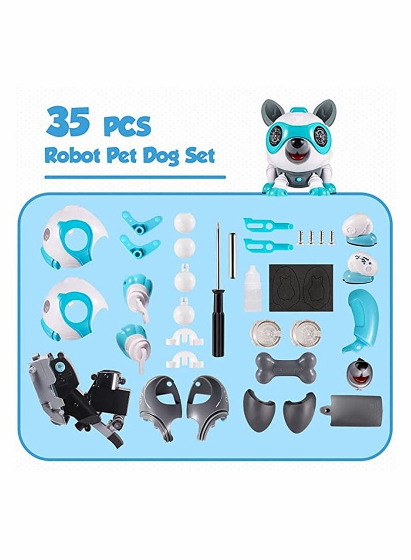 SYOSI Robot Dog Toys for Kids, DIY Stem Toys, for 6-12 Year Old Boys Girls, Interactive Educational Robot Toys, Stem Projects for Kids Ages 8-12, Birthday Party Gifts, for Kids  - Image 4
