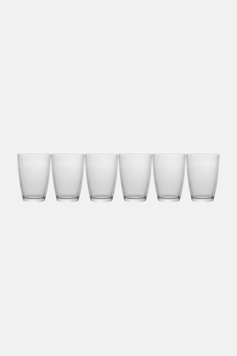LAV 6 Pieces Highball Glass 415, Transparent - Image 1