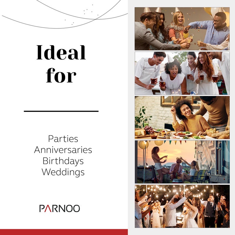 Light In The Dark Pint Glasses Set of 6 - 16 oz Drinking Glasses Made for Cold Beverages - 16 oz Mixing Glass & Highball Set of 6 for Homes, Pubs & More - Freezer & Dishwasher-Friendly Cocktail Glasses, PARNOO - Image 4