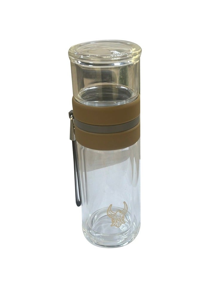 Alhor Camping & Hunting Tools DEVELOPED GLASS TEA CUP 2 WITH STORAGE BAG - Image 3