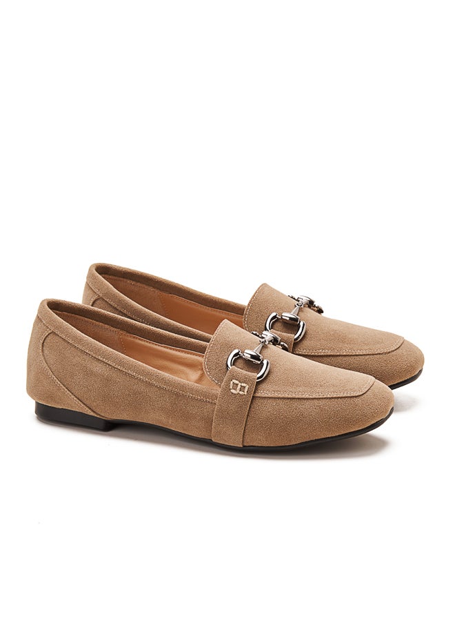 TGS Horsebit Suede Loafers - Image 1