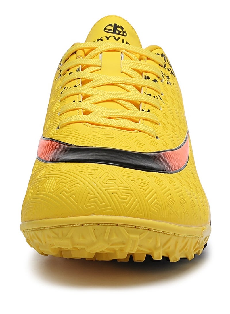 سكاي فيو أحذية كرة قدم للأولاد والبنات للتدريب الداخلي والخارجي، أحذية كرة قدم للأطفال مزودة بنعل داخلي IC/IN Sole - Image 5