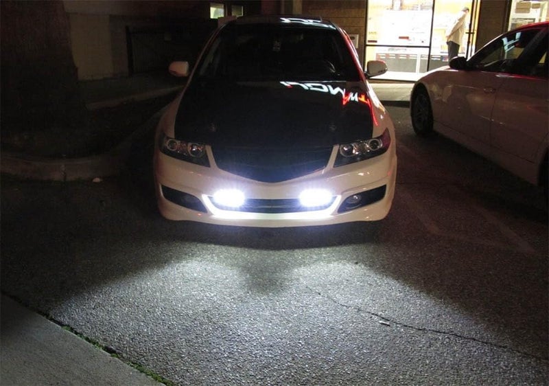 iJDMTOY 18W High Power 6-Osram LED Daytime Running Light Kit - Universal Fit for Cars, Trucks, SUVs - Image 3
