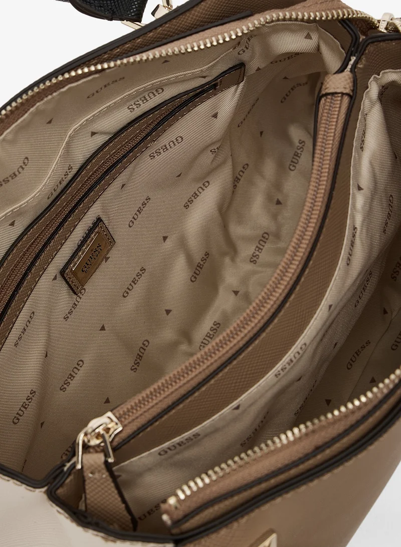 GUESS Noelle II Luxury Satchel Bag