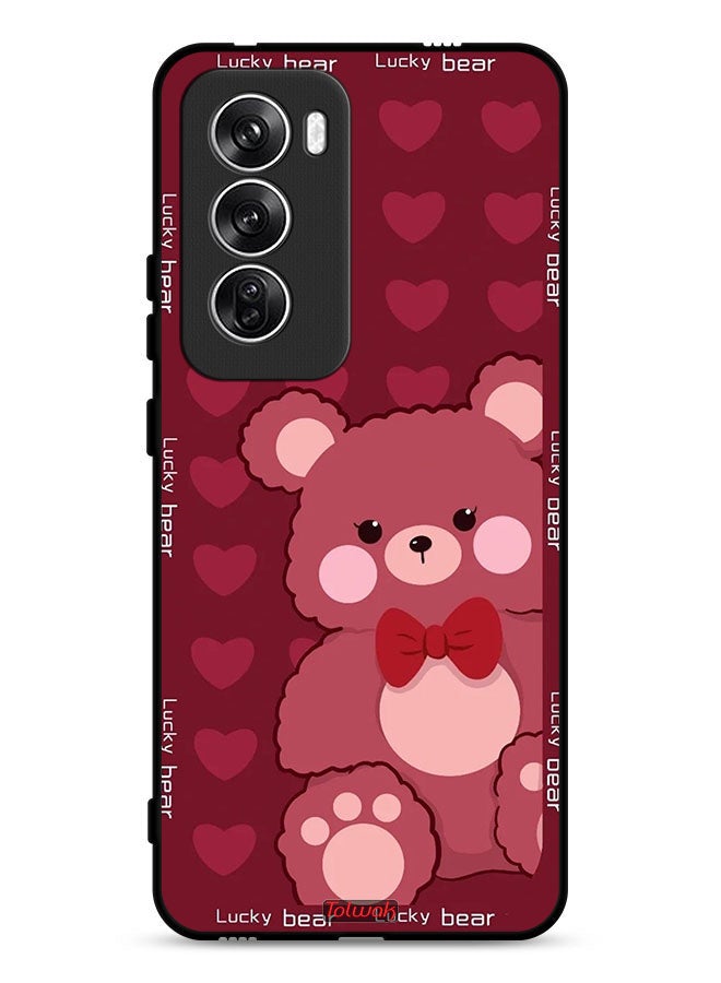 Tolwak Oppo Reno12 5G Protective Case Cover Lucky Bear - Image 1
