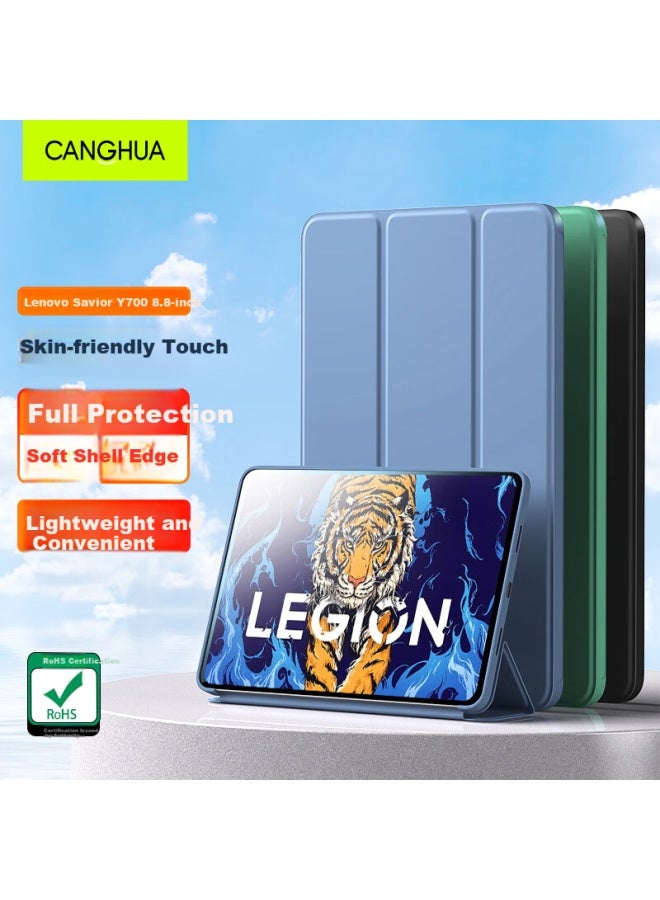 Canghua Compatible With Lenovo Legion Y700 First-generation Protective Case, 8.8-inch Model Legion Y700 First-generation Tablet Protective Cover, Full Laptop Protection, Ultra-thin Shockproof Leather Case - Image 1