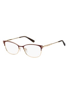 TOMMY HILFIGER Women's  Rectangular Shape Metal Sunglasses Th 1958  37 - Lens Size: 36.5 Mm - Mt Burg Gd  - Image 1