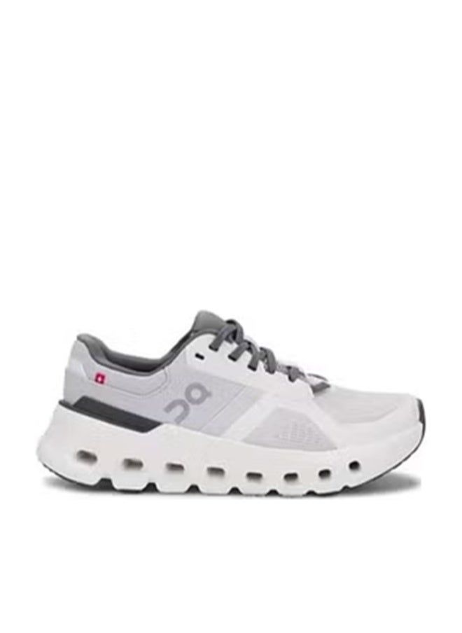 اون راننج حذاء Cloudrunner 2 الرياضي رمادي/أبيض - Image 1