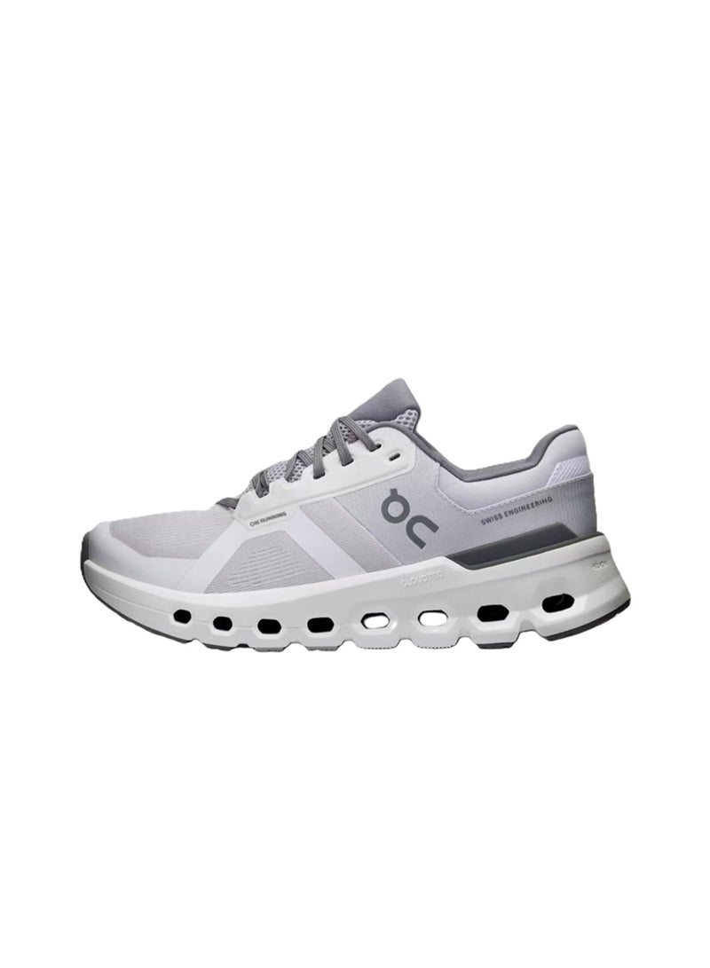 اون راننج حذاء Cloudrunner 2 الرياضي رمادي/أبيض - Image 2