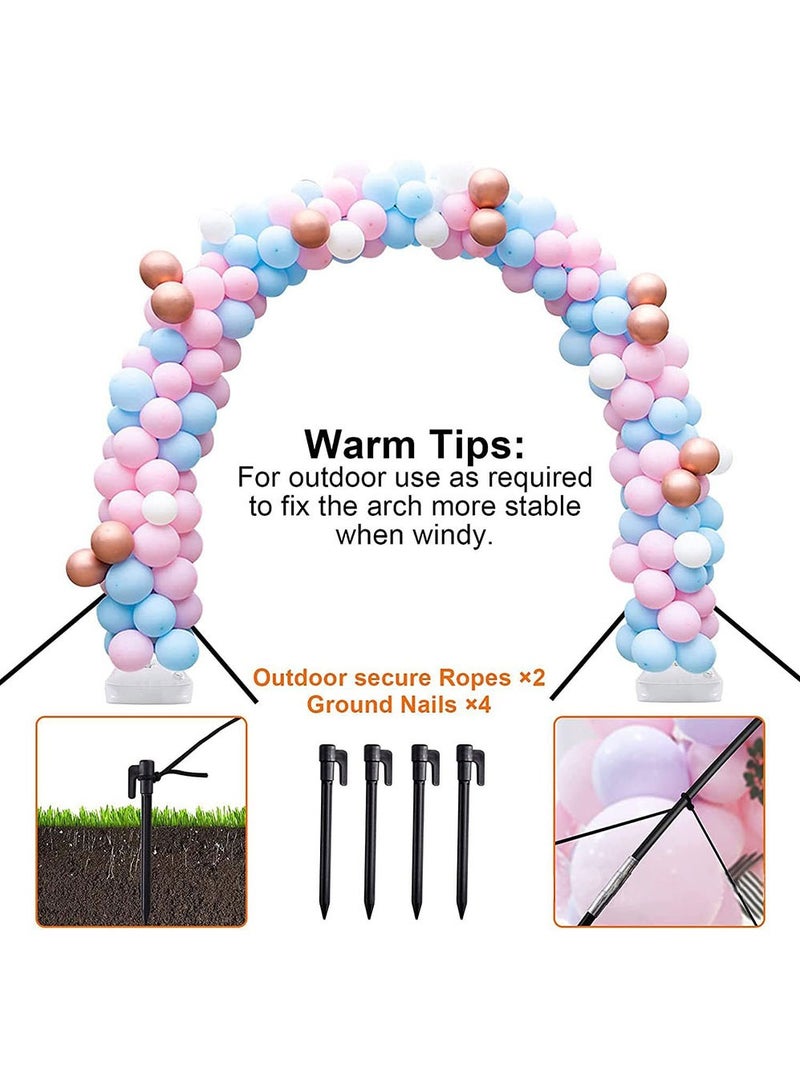 YOUGE Wide Adjustable Balloon Arch Kit Stand For Birthday Party Supplies Wedding Decorations - Image 5