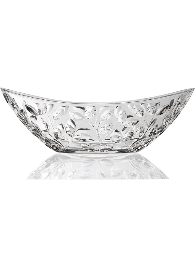 Laurus Crystal Oval Bowl 34 cm