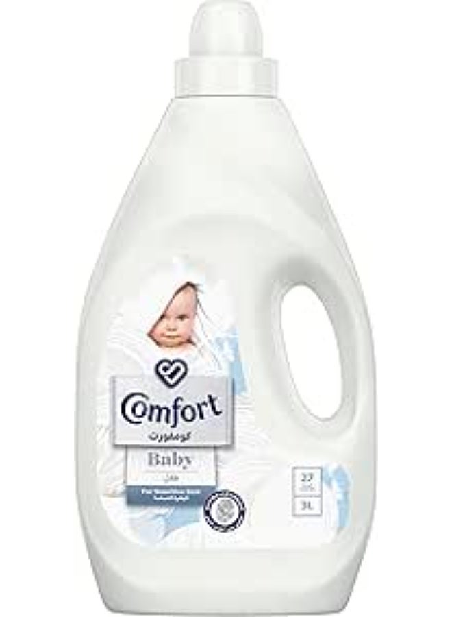 Comfort Baby Fabric Softener, 3L, Dermatologically Tested