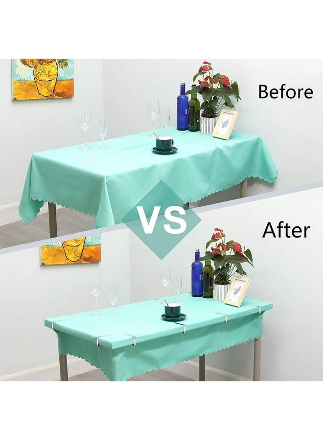 Fapiwen 8pcs Table Clips for Table Cloth, Stainless Steel Table Cloth Clip, Windproof Table Cloth Clips for Dining Table, Table Cover Clamps Table Cloth Holders Ideal for Home Picnic Party Restaurant - Image 5