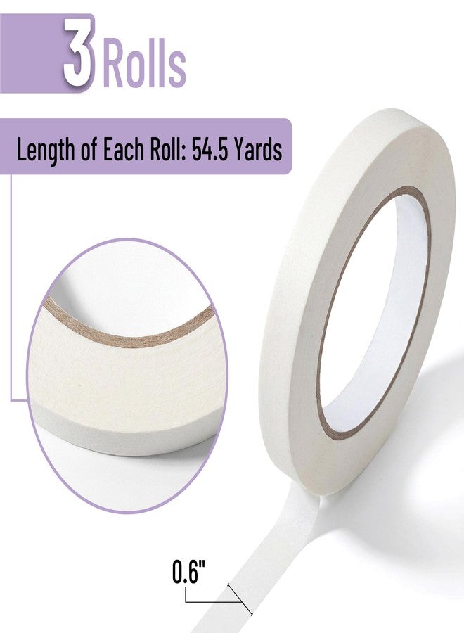 Mr. Pen- Masking Tape, 0.6 inch, 3 Pack, Beige, Painter's Tape - Image 2