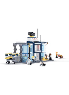 Sluban Sluban International Airport Building Blocks 678 Pieces - B0367  - Image 3