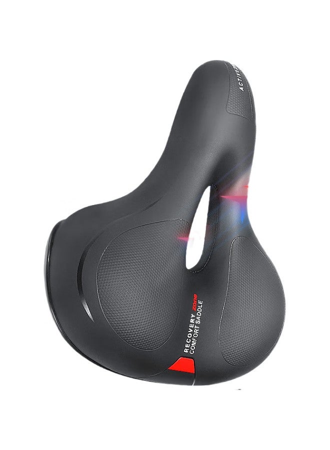 FLYING PIGEON Feige Bicycle Seat Cushion, Mountain Bike Riding Equipment Accessory, Thickened And Enlarged Saddle, Comfortable Shock-Absorbing, Universal For Bicycles - Image 2