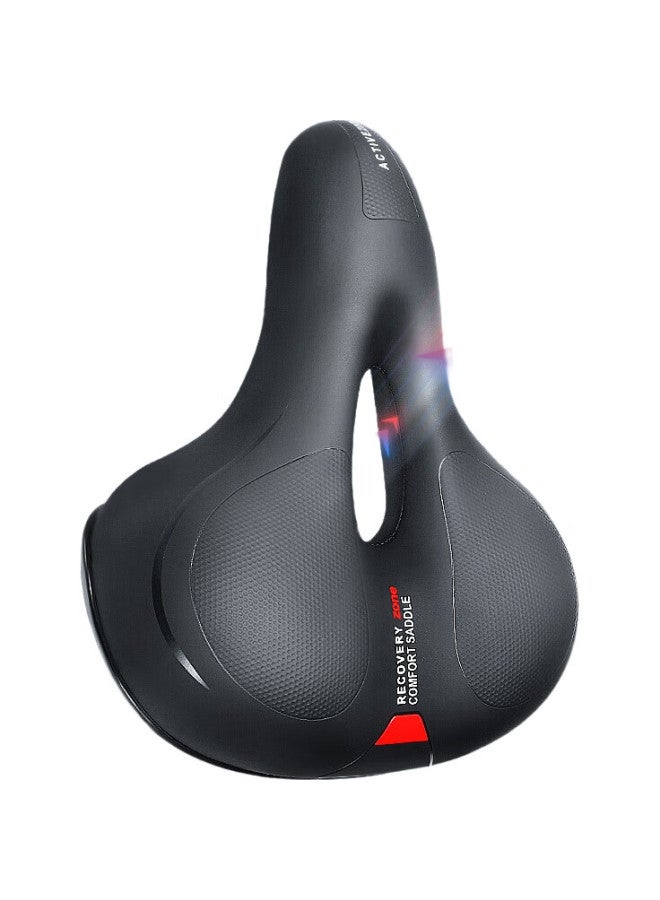 FLYING PIGEON Feige Bicycle Seat Cushion, Mountain Bike Riding Equipment Accessory, Thickened And Enlarged Saddle, Comfortable Shock-Absorbing, Universal For Bicycles - Image 1