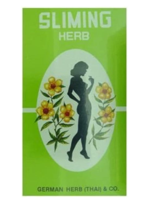 Sliming Herb German Sliming Tea - Lose Weight Burn Diet Slim Fit Fast Detox, 50 Bags Box