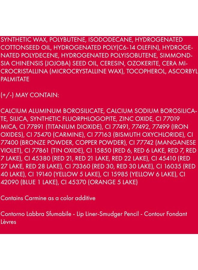 PUPA True Lips Blendable Lip Liner - Dual-Ended Matte Lining Color and Brush - Light and Creamy, Hydrating, High Pigment, Smudge Proof Formula - Paraben Free - 038 Rose Nude - 0.042 oz - Image 3