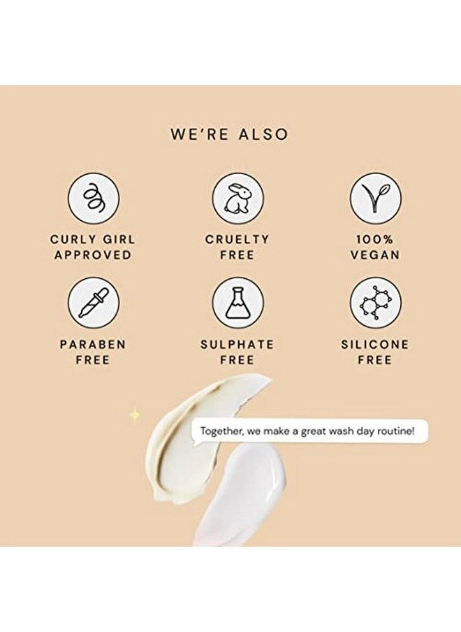 Fix My Curls - Travel Sized Wash Day Bundle With Cleansing Shampoo Everyday Moisturizing Shampoo & Hydrating Deep Conditioner Cruelty Free Silicone & Sulphate Free Frizz Control Solution (50Ml Each) - Image 1