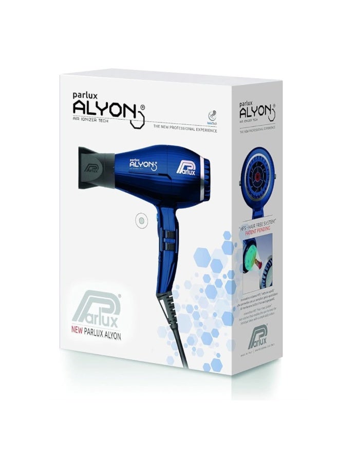 Parlux  ALYON Hair Dryer + Magic Sense Diffuser [European Plug 220V] Blu Notte Limited Edition 1 unit - Image 3