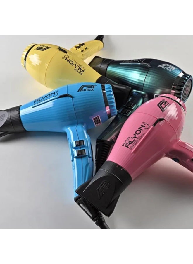 Parlux  ALYON Hair Dryer + Magic Sense Diffuser [European Plug 220V] Blu Notte Limited Edition 1 unit - Image 2
