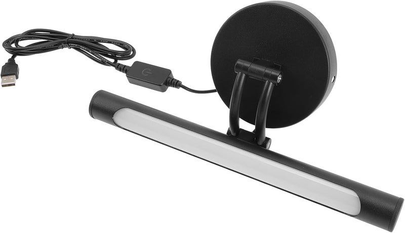 LED Makeup Lamp Mirror Front Light with Adjustable 3-Color Dimming 25Cm USB Powered Wall Vanity Light for Bedroom and Bathroom - Image 1