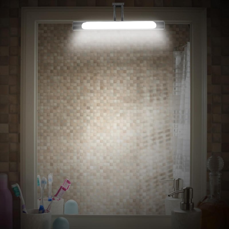 LED Makeup Lamp Mirror Front Light with Adjustable 3-Color Dimming 25Cm USB Powered Wall Vanity Light for Bedroom and Bathroom - Image 3