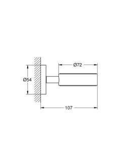 Grohe Grohe Soap Holder 5×10 cm-Black  - Image 2
